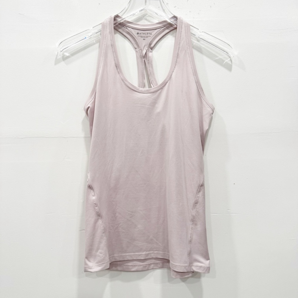 Athleta Limitless Keyhole Tank in Soft Lilac XS